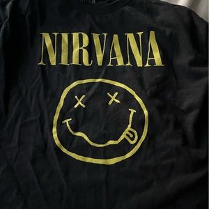 black nirvana shirt